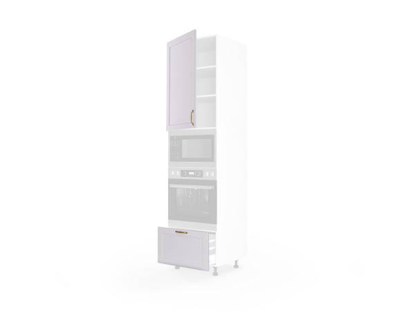 Фасад кухонний Вінтаж 60ПДМ1ШХ/2320 Духовка+Мікрохвильовка Pro Blum+Hettich (напівмат)