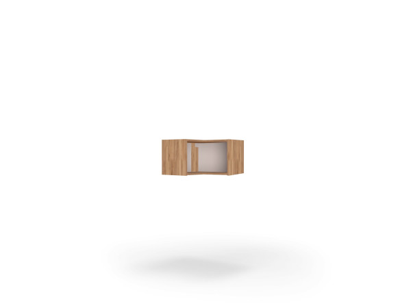 Корпус кухонний секцiя верхня КутВ 90° 650х650/360 2дв Pro Blum(Дуб Крафт (Серія М))