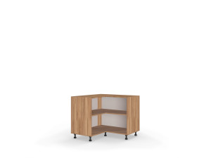 Корпус кухонний секція нижня КутН 90° 1050х1050/820 2дв Pro Blum(Дуб Крафт (Серія М))