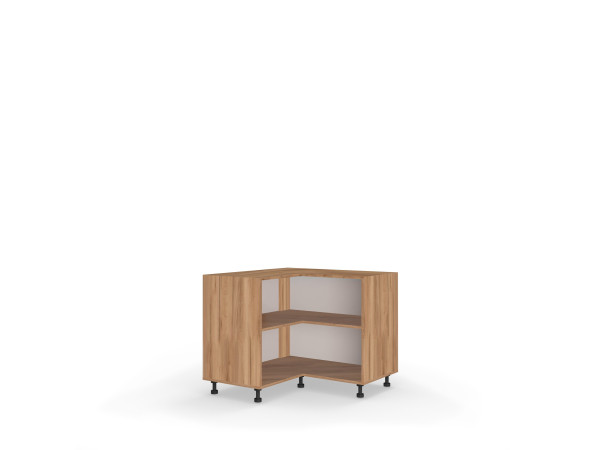 Корпус кухонний секція нижня КутН 90° 1050х1050/820 2дв Pro Blum(Дуб Крафт (Серія М))