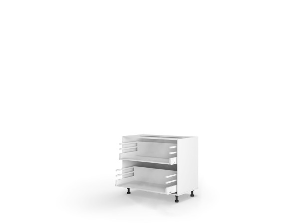Корпус кухонний секція нижня 90Н2ШХ/820 Pro Hettich(Білий (Серія М))