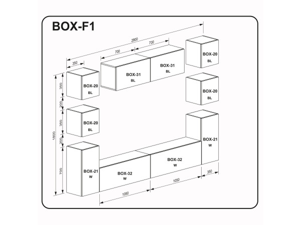 Вітальний набір BOX F1
