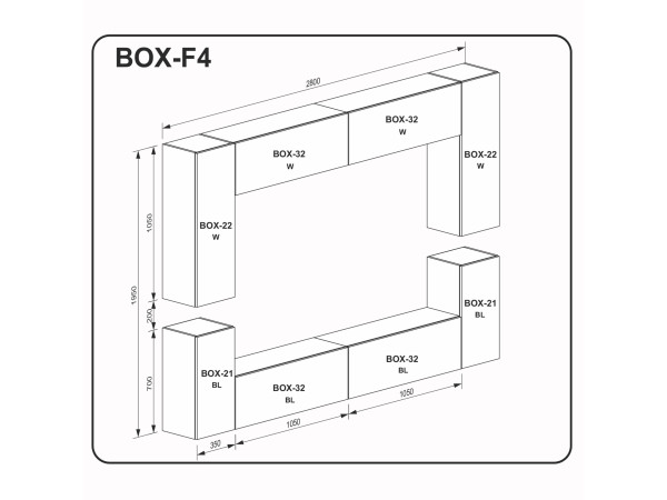 Вітальний набір BOX F4