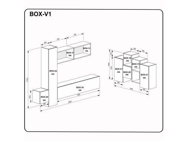 Вітальний набір BOX V1