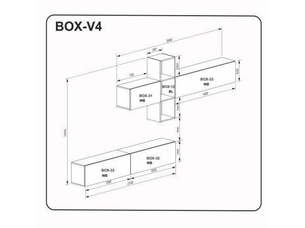 Вітальний набір BOX V4
