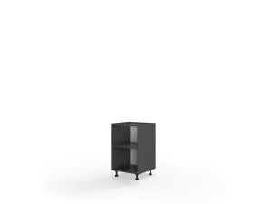 Корпус кухонний секція нижня 50Н/820 1дв Pro Blum(Антрацит (Серія М))
