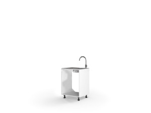 Корпус кухонний секція нижня 60НМ/820 2дв Мийка Pro Blum(Білий (Серія М))