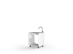Корпус кухонний секція нижня 80НМ/820 2дв Мийка Pro Blum(Білий (Серія М))