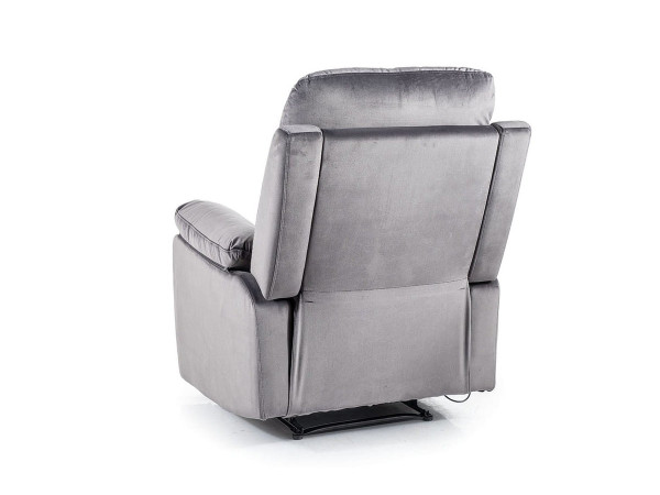 Крісло розкладне SPENCER 1 VELVET сіре BL.14