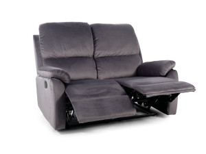 Софа розкладна SPENCER 2 VELVET сіра BL.14