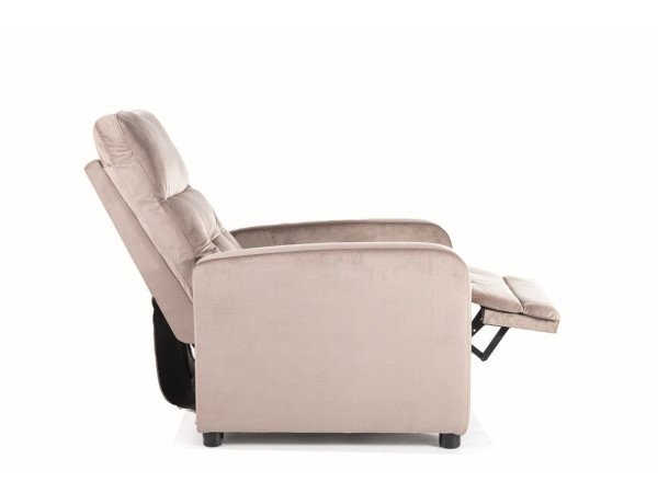 Крісло розкладне OTUS VELVET темний беж BL.40