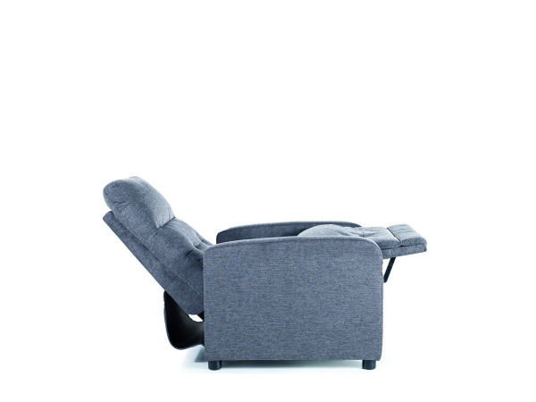 Крісло розкладне OTUS VELVET сіре BL.14