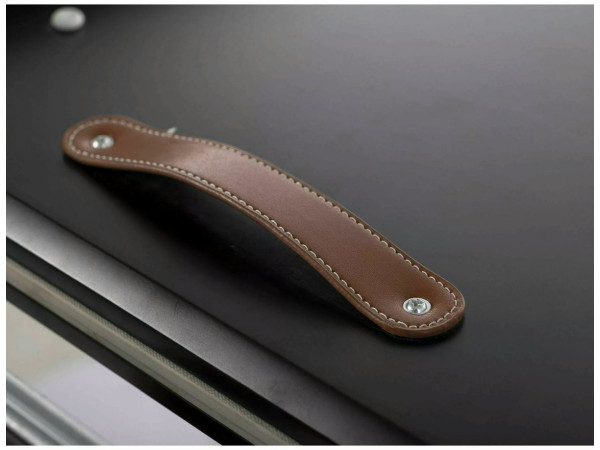 Стіл LOGAN CERAMIC 160(200)*90 білий/чорний мат