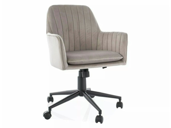 Крісло поворотне Q-886 VELVET темний беж BL.40