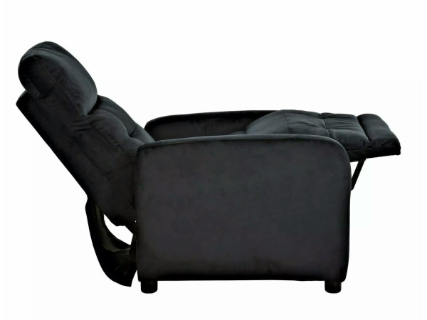 Крісло розкладне OTUS VELVET чорне BL.19