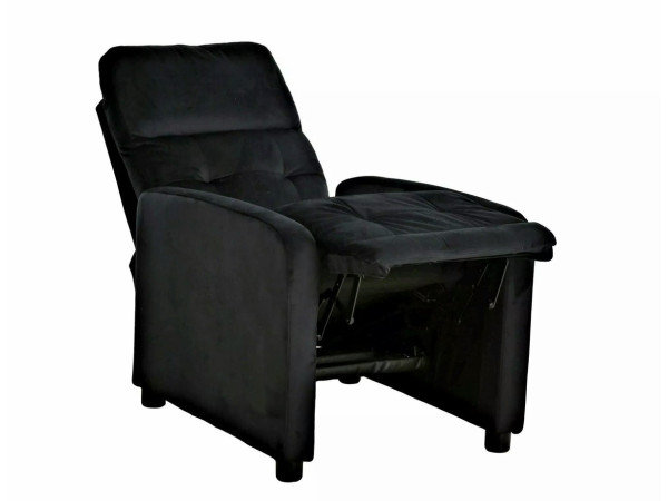 Крісло розкладне OTUS VELVET чорне BL.19