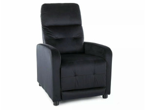 Крісло розкладне OTUS VELVET чорне BL.19