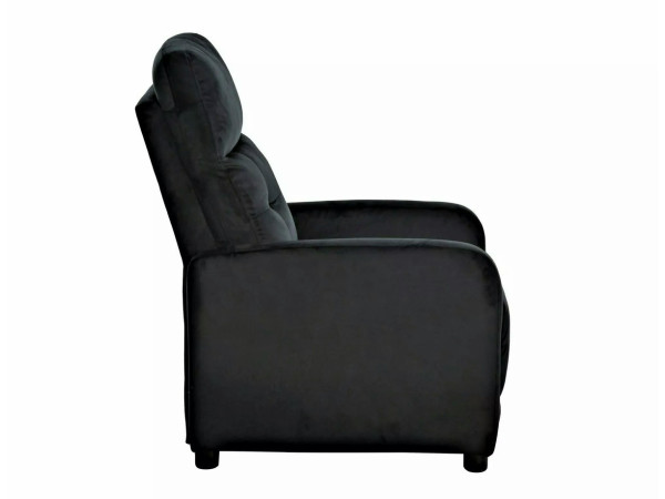 Крісло розкладне OTUS VELVET чорне BL.19