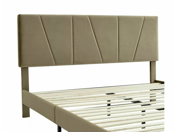 Ліжко SAVANA VELVET 120*200 беж BL.28