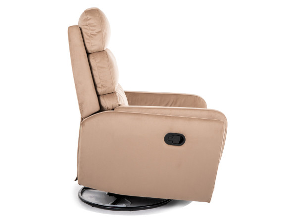 Крісло розкладне ARGOS VELVET беж BL.28