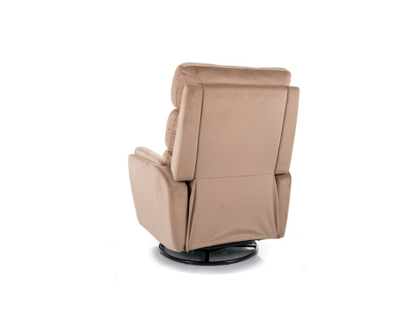 Крісло розкладне ARGOS VELVET беж BL.28