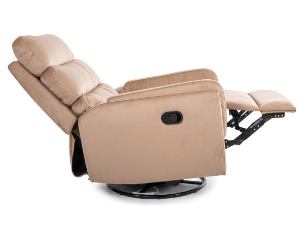 Крісло розкладне ARGOS VELVET беж BL.28