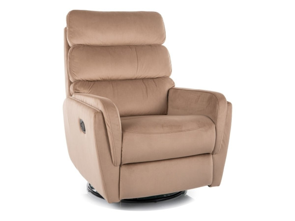 Крісло розкладне ARGOS VELVET беж BL.28