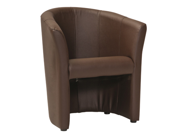 Крісло TM-1 темно-коричневе/венге ЕК-18
