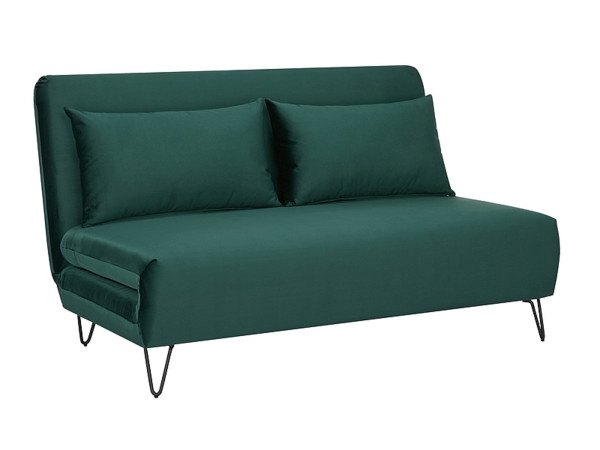 Софа ZENIA VELVET зелена/чорний TAP.189