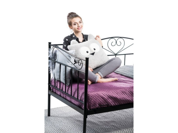 Ліжко BIRMA 90X200 чорне